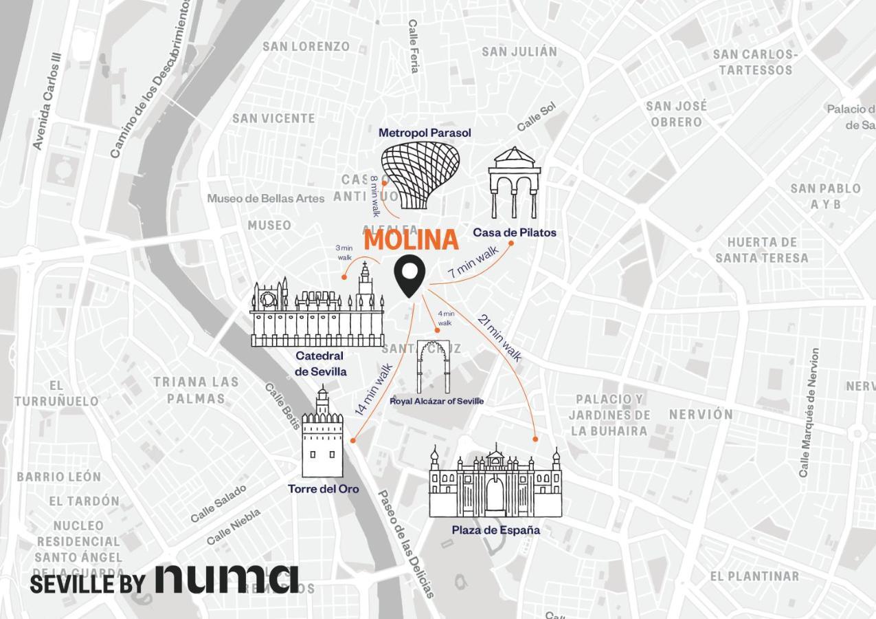 Numa Seville Molina Dış mekan fotoğraf